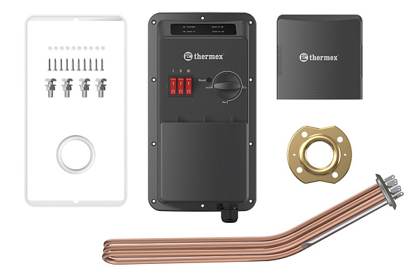 Панель управления THERMEX в сборе с тэном 6 кВт