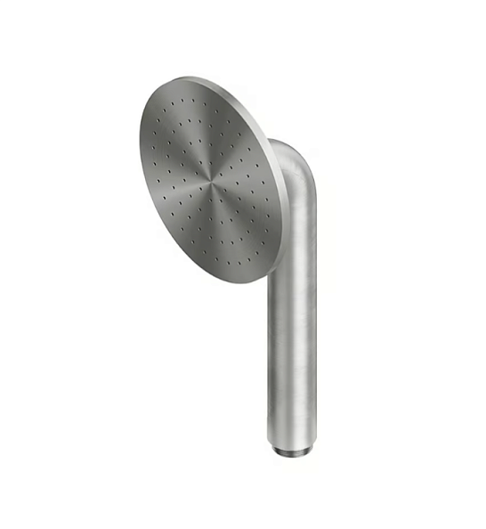 Ручной душ Quadro design 100, сталь шлифованная/брашированная (DC010 AS)