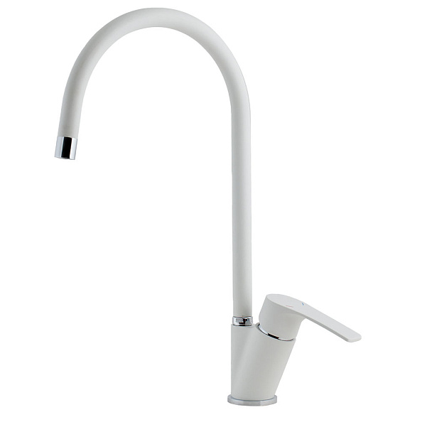 Смеситель для кухни GranFest 5023, иней