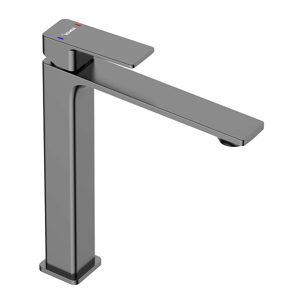 Смеситель для раковины высокий Savol S-DG1111Q, графит