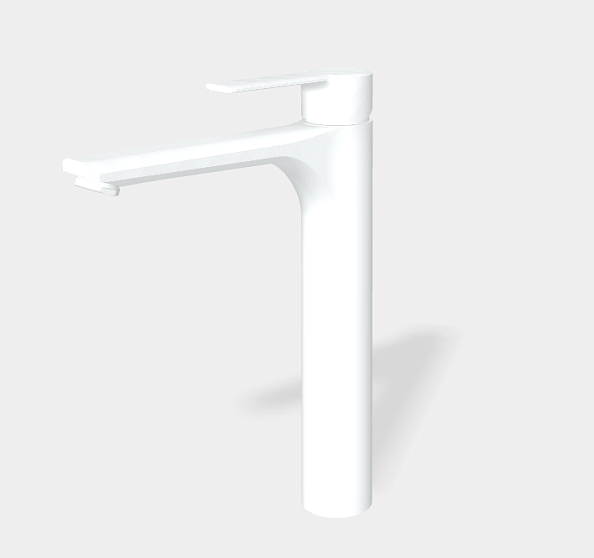 Смеситель для раковины Fima Carlo Frattini Mast, белый матовый (F3131/HBS.1)