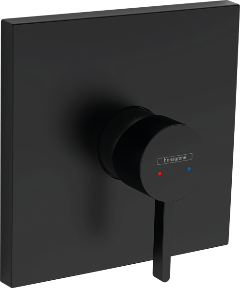 Finoris Смеситель для душа, однорычажный, скрытого монтажа 76615670, матовый черный