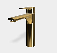 Смеситель для раковины Fima Carlo Frattini Mast, золото (F3131LOR)