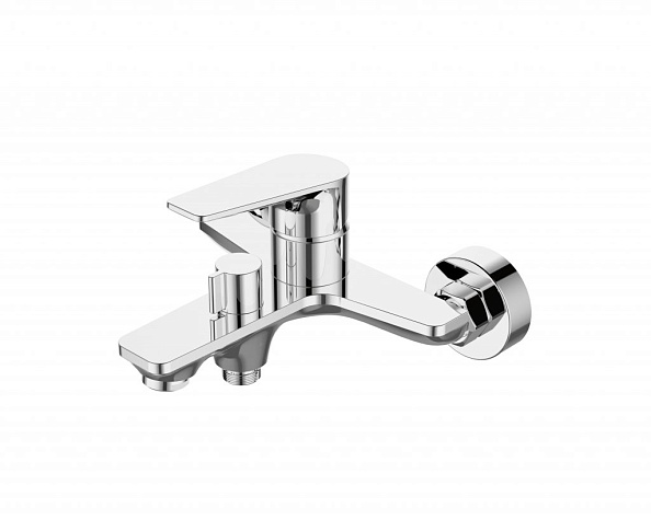 Смеситель для ванны и душа BelBagno Ancona, хром (ANCONA-VAS-CRM)