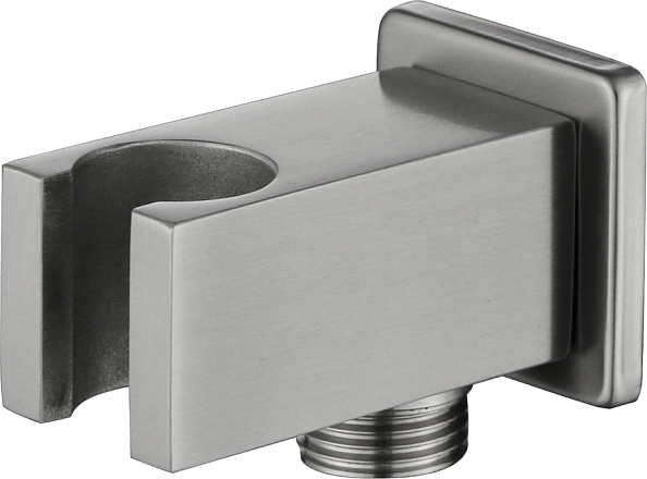 Штуцер с держателем BelBagno Nova, сатин (BB-DHLA-IN)