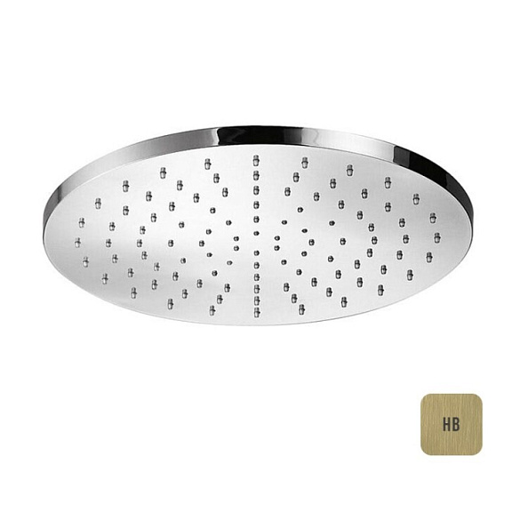 Верхний душ Almar Shower Heads Emotion, 300х300, High Brass Brushed PVD (E044040.HB)