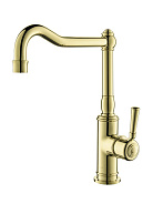 AQ1580PG КЛАССИК смеситель для кухни, полир. золото