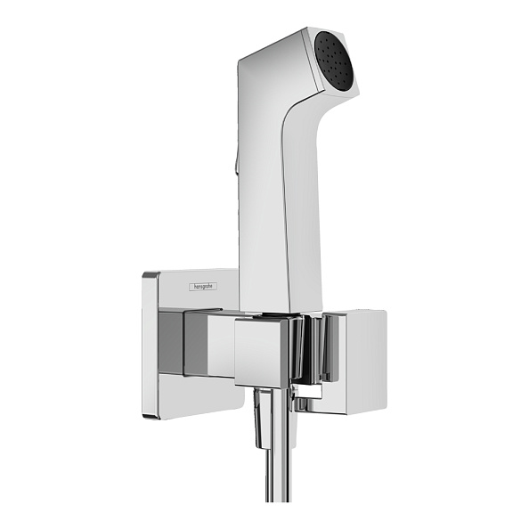 Гигиенический душ Hansgrohe E 1 jet EcoSmart+ со смесителем (внешняя часть), хром 29233000