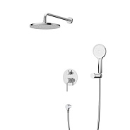 Душевой комплект встраиваемый Cezares Relax, хром (RELAX-DSET-01)