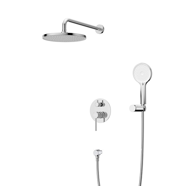 Душевой комплект встраиваемый Cezares Relax, хром (RELAX-DSET-01)