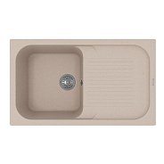 Мойка кухонная иск. камень Флорентина "Арона 860" 860х510 бежевый FG (20.225.D0860.104)