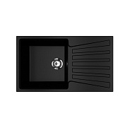 Кухонная мойка Ulgran U-703-344, ультра-черный