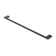 Полотенцедержатель Cezares Slider, черный матовый (SLIDER-TH-80-NOP)