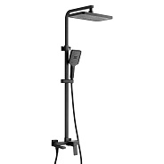 Душевая система Shevanik S4636H, черный