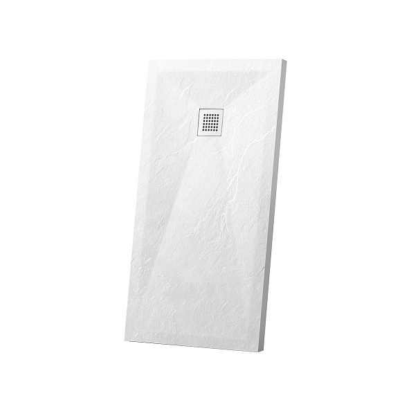 Поддон для душа из искусственного камня Vincea (VST-4SR9015W), 1500х900х30 мм, белый матовый