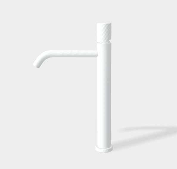 Смеситель для раковины Fima Carlo Frattini Spillo Tech,  X Collection, белый матовый (F3031T/HXSXBS)