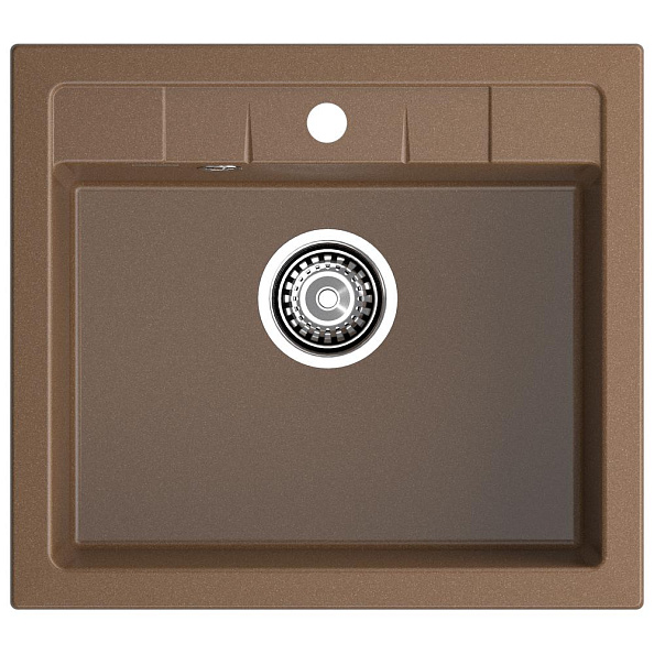 Кухонная мойка GranFest QUADRO 561, терракот