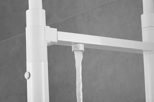 Смеситель для кухни Rose R958C, белый