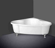 Акриловая ванна BelBagno 150x150, белый (BB07) пристенная
