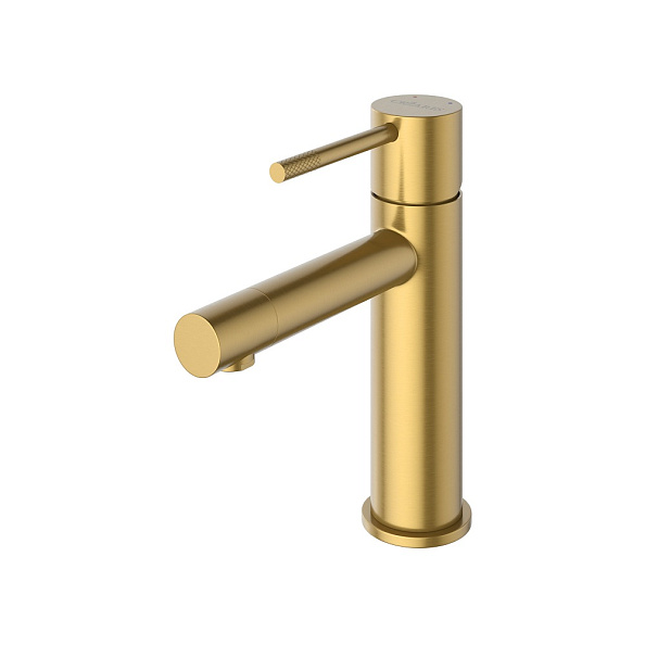 Смеситель для раковины с донным клапаном Cezares Relax, брашированное золото (RELAX-LS2-BORO)