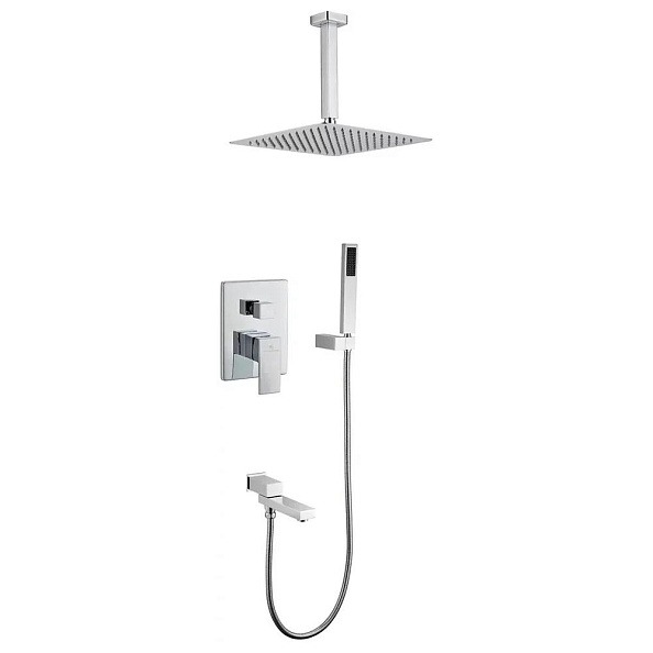 Душевая система встраиваемая Grocenberg GB5089CR-2, хром