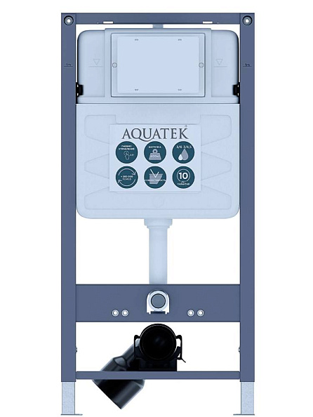 Инсталляция для подвесного унитаза Aquatek Pneumo S50 INSP-0000001