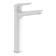 Смеситель для раковины высокий Esko KZ25W, белый