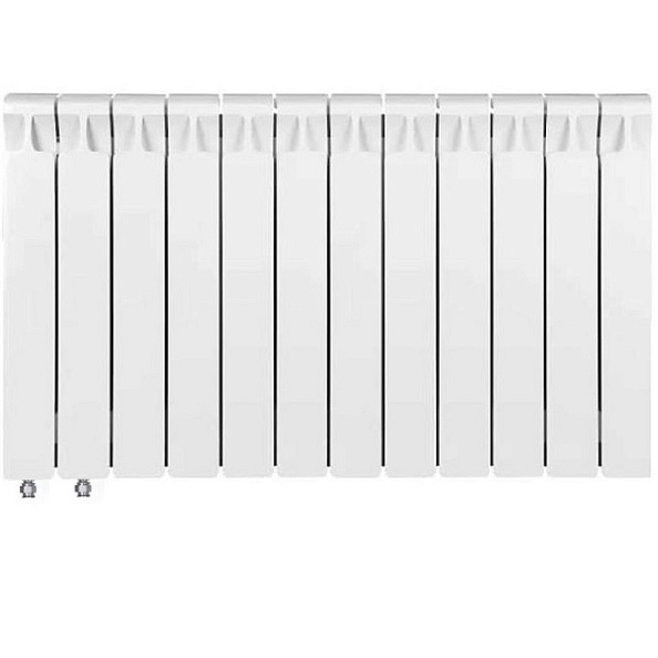 Биметаллический радиатор Rifar Monolit Ventil 300 VL 12 секций, с нижним левым подключением