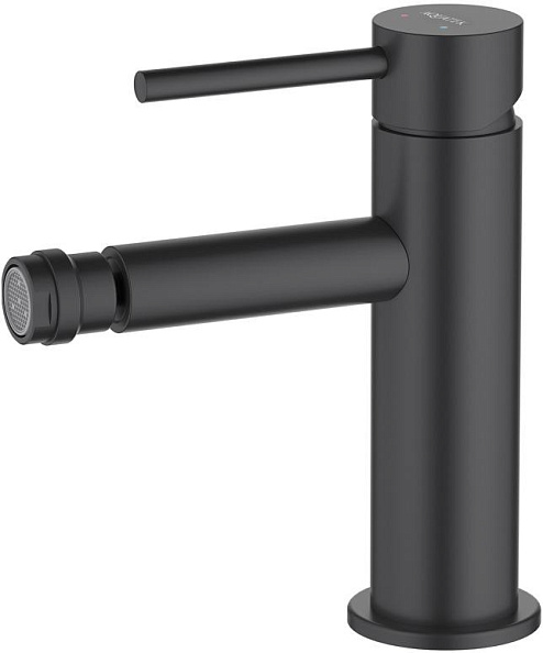 Смеситель для биде AQUATEK ЕВРОПА, матовый черный AQ1318MB
