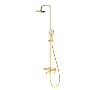 Душевая система со смесителем DQ Bonn мат.золото (DA1703707)