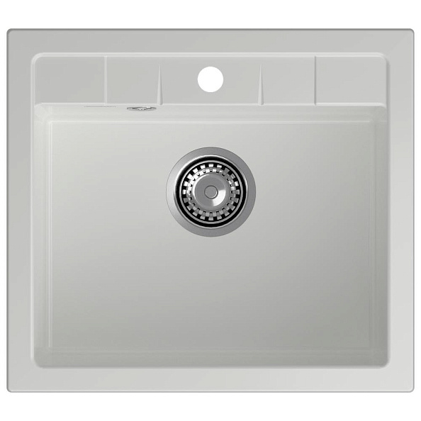 Кухонная мойка GranFest QUADRO 561, иней