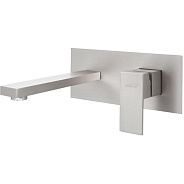 Смеситель для раковины встраиваемый Hansberge H688NK, никель