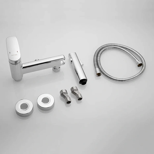 Гигиенический душ со смесителем Shevanik S8505-1, хром