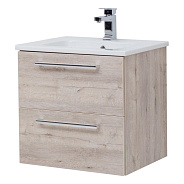 Тумба под раковину подвесная Dreja Gio 60 см, дуб кантри