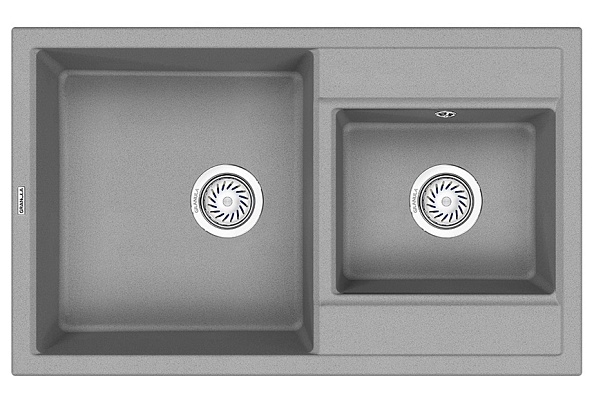 Кухонная мойка GRANULA (8201, БАЗАЛЬТ)