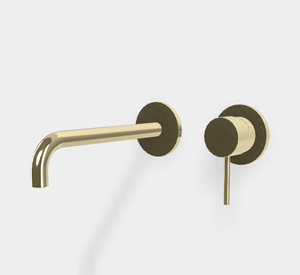 Смеситель для раковины Fima Carlo Frattini Spillo Up, шампань (F3051WLX9HL)