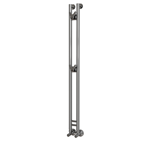 Полотенцесушитель MIXLINE водяной STAR 1 150/7,5 (1/2" ВР,вентиль угловой 3/4"х1/2" вн-нар) (556254)