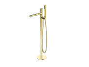 Напольный смеситель BelBagno Uno, золото (UNO-FMT-ORO)