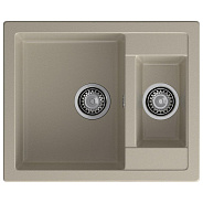 Кухонная мойка GranFest QUADRO 610K, топаз