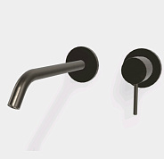 Смеситель для раковины Fima Carlo Frattini Spillo Up, черный хром брашированный (F3051WLX8CS)