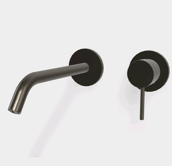 Смеситель для раковины Fima Carlo Frattini Spillo Up, черный хром брашированный (F3051WLX8CS)