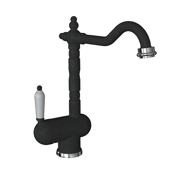 Смеситель для кухни Florentina ОДА 313.08H.1113.102, черный