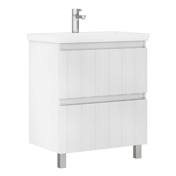 Тумба с раковиной напольная VIGO Finlay tn.FIN.COM.80.2Y, 80 см