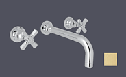 Смеситель для раковины Nicolazzi Agora, Antique Gold (2307EXT AG 45IN)
