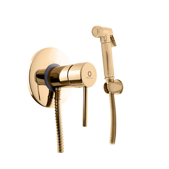 Гигиенический душ со смесителем Rav Slezak Seina SE947/1Z, золото