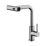 Смеситель для кухни BELZ выдвижной Сатин (B74811-1)