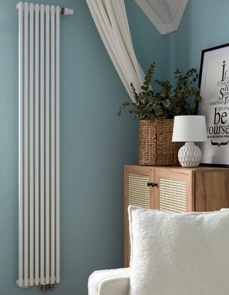 Радиатор КЗТО Гармония А25 N 1-1750-15 нп белый, нижнее правое подключение