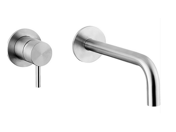 Смеситель для раковины Cisal Xion, сатинированная сталь (XI002511D1)