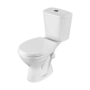 1P2155S0000BF Унитаз-компакт Pro белый, сидение полипропилен (188055S0020B0), гор вып