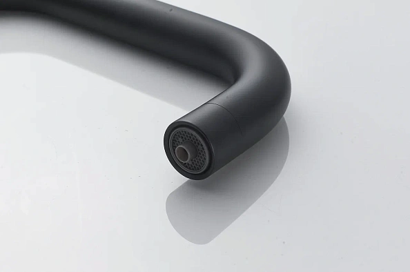 Смеситель для кухни с подключением фильтра Shevanik S228H, черный